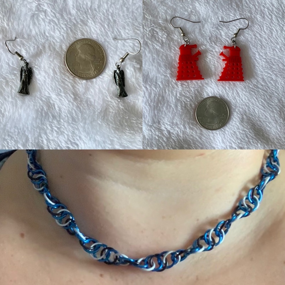 Doctor Who jewelry bundle